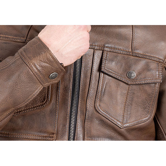 John Doe Drifter leather jacket brown