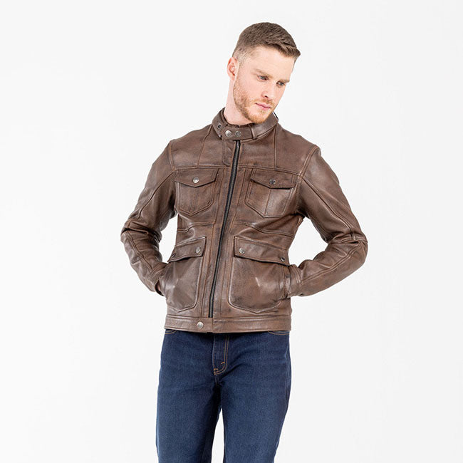 John Doe Drifter leather jacket brown