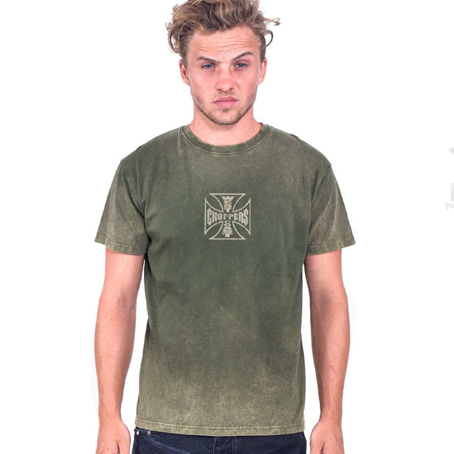 WCC Loud Pipes t-shirt vintage green