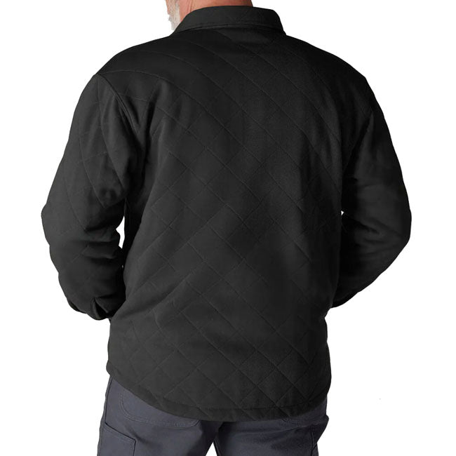 Carhartt Quilted Snap Front shirt black