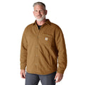 Carhartt Quilted Snap Front shirt carhartt® brown