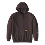 Carhartt Sleeve Logo hoodie dark sepia