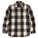 Carhartt Plaid flannel shirt oat milk