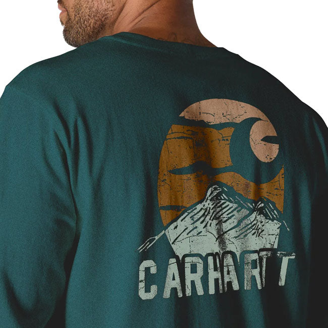 Carhartt Mountain long sleeve greenstone
