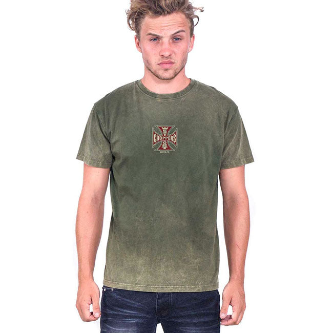 WCC Og Lbc Cross t-shirt Vintage green wash