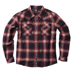 WCC Outlaw Flannel shirt red/grey