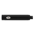 V Performance, 114mm Double Ring slip-on mufflers. Black Cer