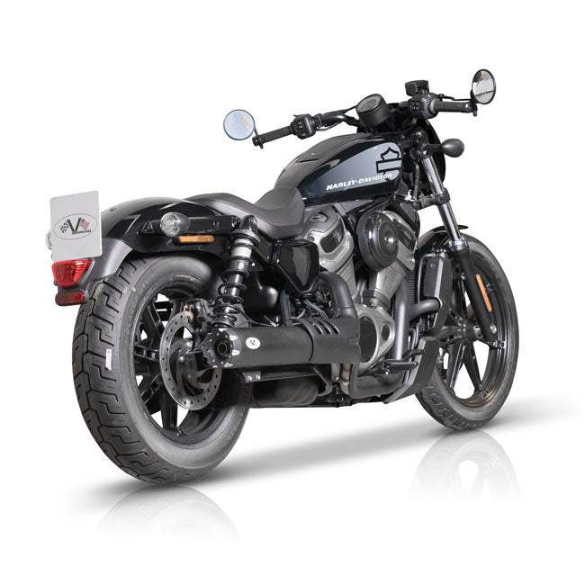 V Performance slip on muffler for Nightster. Black