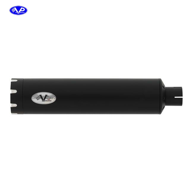 V Performance, 2-2 exhaust system. Revolver end caps. Black