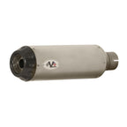 V Performance, ''Tracker'' slip-on muffler set Fat Bob. Satin
