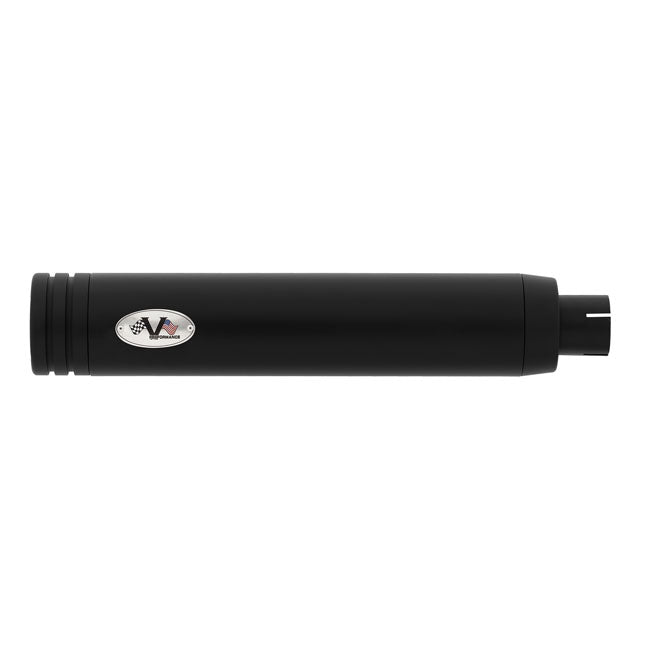 V Performance, Double Ring 80mm slip-on muffler set. Black