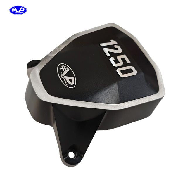V Performance, right hand engine cover. Black