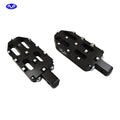 V Performance, rider foot peg set. Black