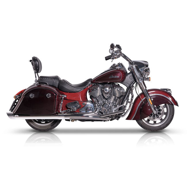 V Performance, 100mm Banger slip-on muffler set. Chrome