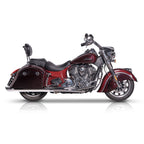 V Performance, 100mm Banger slip-on muffler set. Chrome