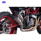 V Performance, Thunder slip-on muffler set for FTR. Titanium