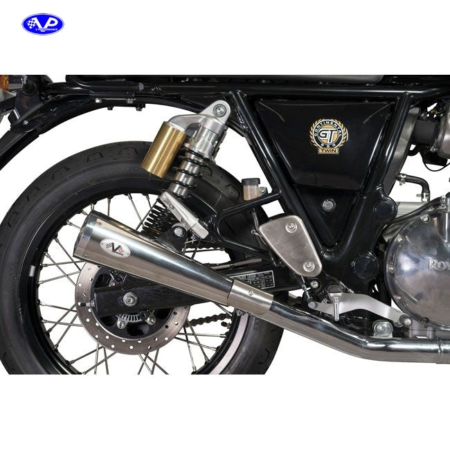V Performance, Max Cone Thunder slip-on muffler set. Chrome