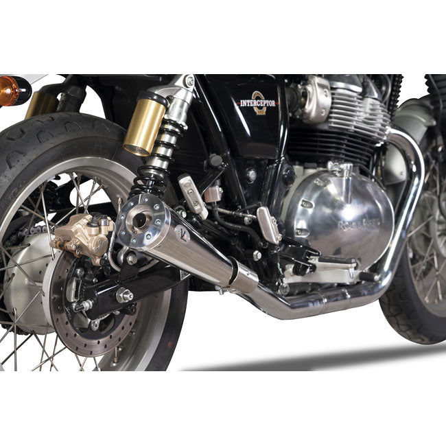 V Performance, Max Cone Thunder slip-on muffler set. Chrome