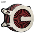 Vance & Hines, Cage Fighter air cleaner assembly. Brushed