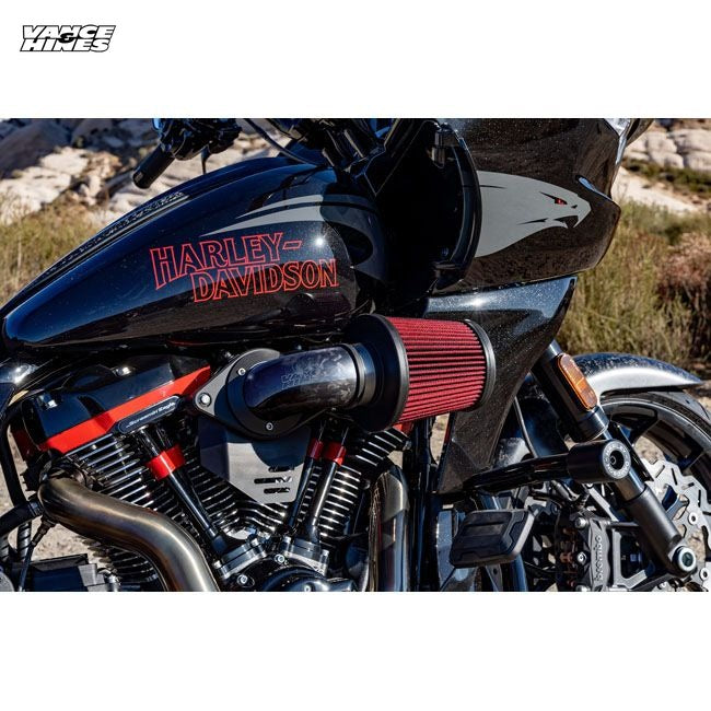 Vance & Hines, VO2 Falcon XL air intake. Gloss Forged Carbon