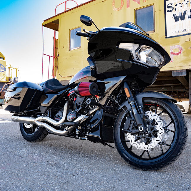 Vance & Hines, VO2 Falcon XL air intake. Gloss Forged Carbon