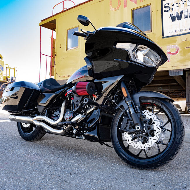 Vance & Hines, VO2 Falcon XL air intake. Gloss Forged Carbon