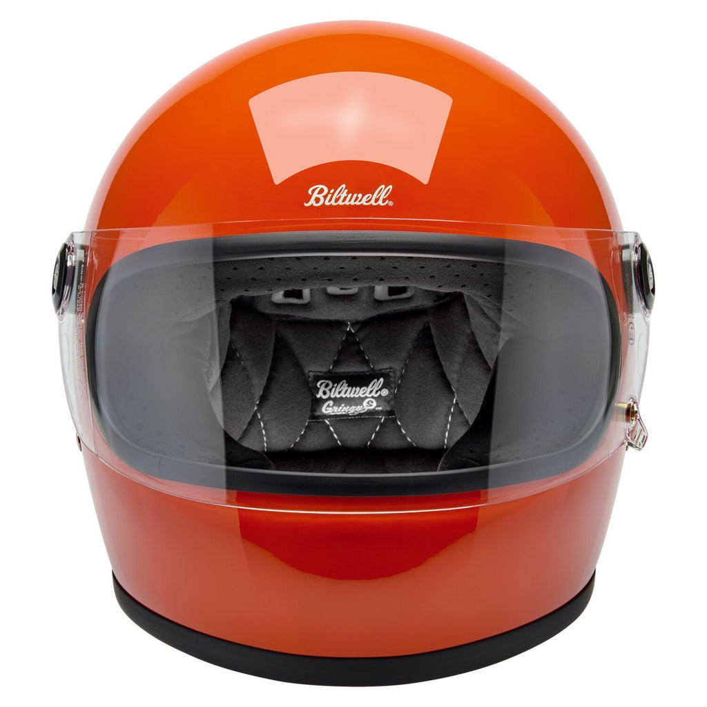 Biltwell Gringo S helmet gloss hazard orange