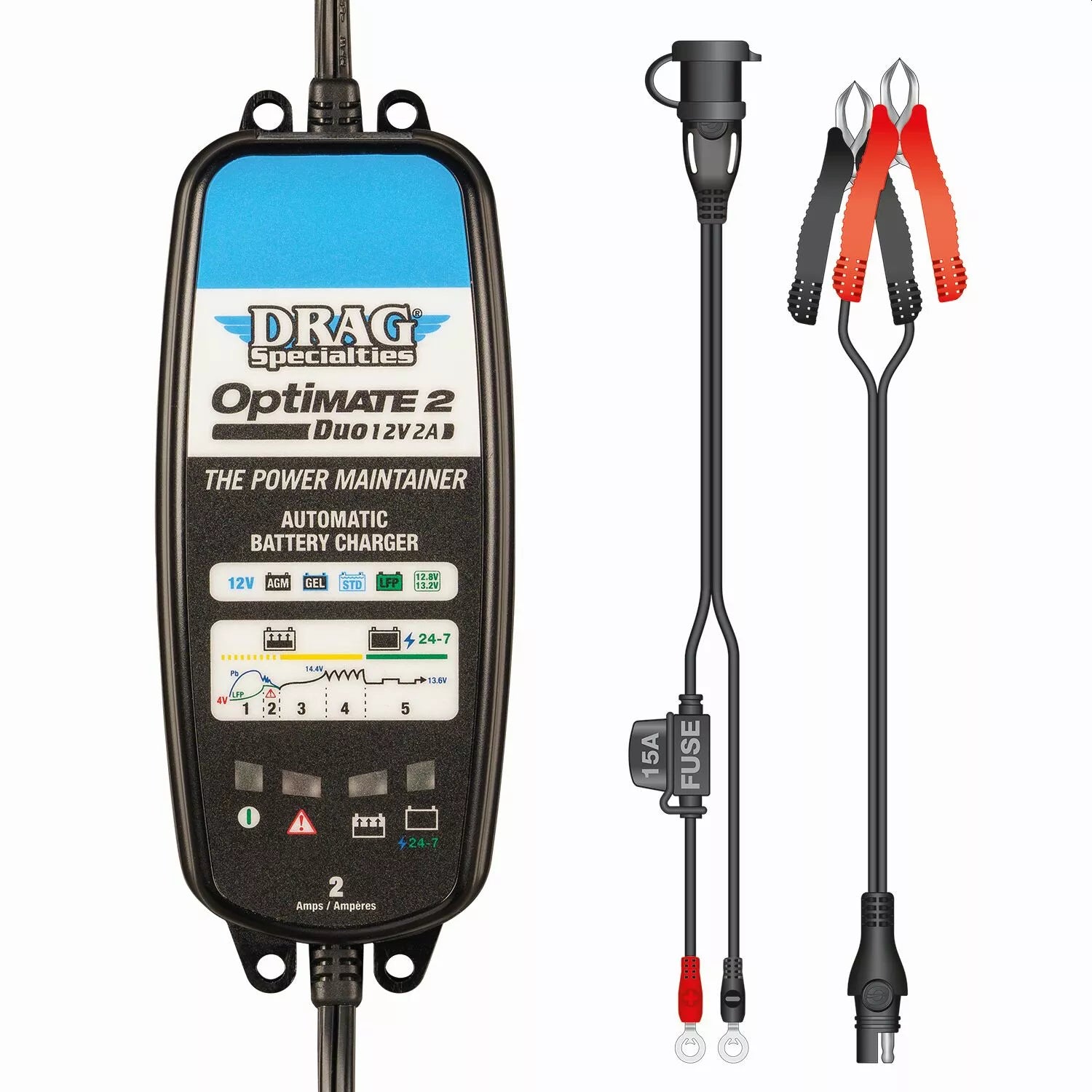 Incarcare si intretinere baterie moto | OPTIMATE 2 DUO
