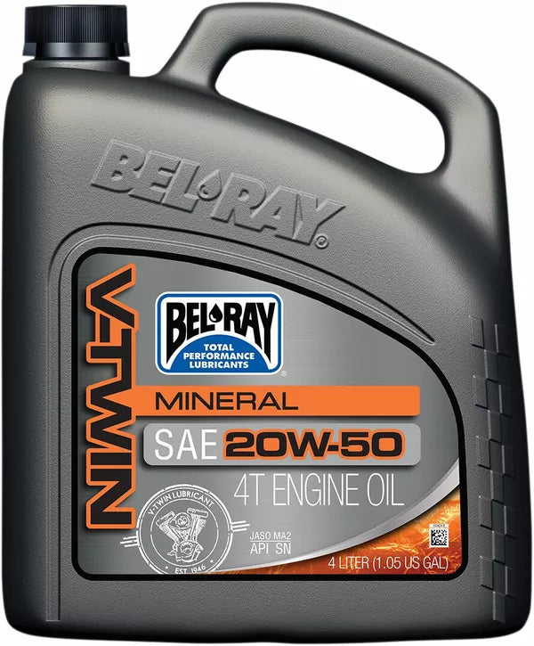 Ulei de motor Bel-Ray | OIL VTWIN 20W50 4L