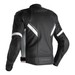 RST Sabre Airbag Jacket Leather - Black/White Size XS - Extra