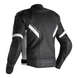 RST Sabre Airbag Jacket Leather - Black/White Size XS - Extra