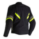 RST Sabre Airbag Jacket Textile - Black/Grey/Neon Yellow Size M - Extra