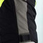 RST Sabre Airbag Jacket Textile - Black/Grey/Neon Yellow Size M - Extra