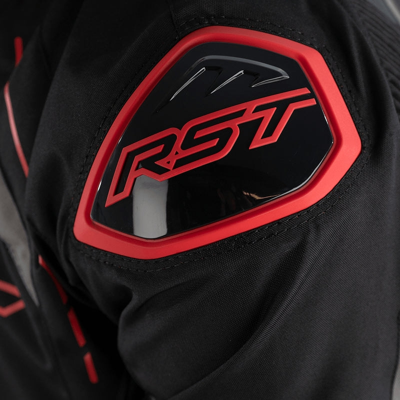RST S-1 Jacket Textile Black/Grey/Red Size M - Extra