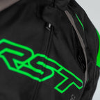 RST S-1 Jacket Textile Black/Grey/Neon Green Size M - Extra