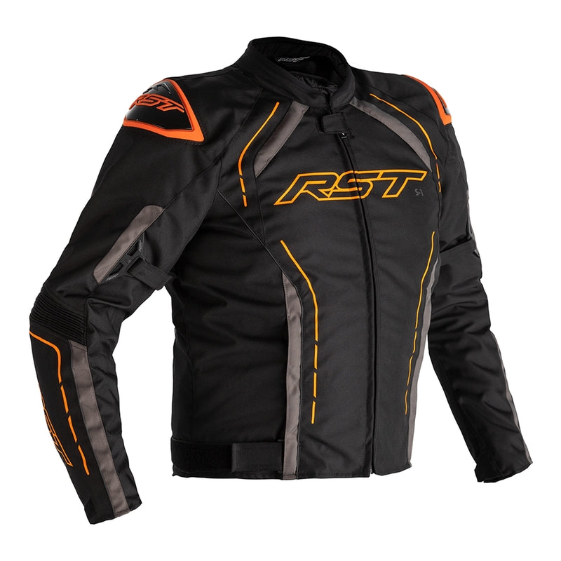 RST S-1 Jacket Textile Black/Grey/Orange Size S - Main