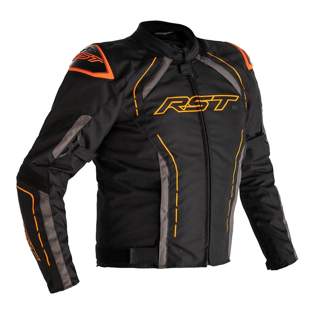 RST S-1 Jacket Textile Black/Grey/Orange Size S - Main