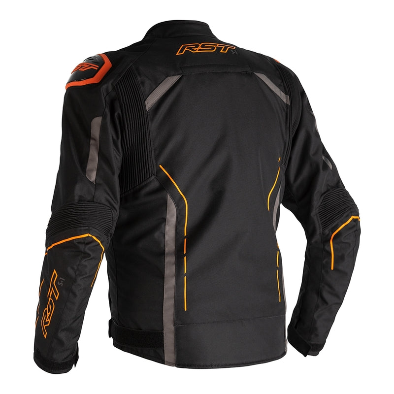 RST S-1 Jacket Textile Black/Grey/Orange Size S - Extra