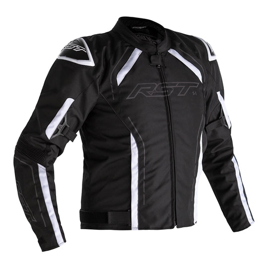 RST S-1 Jacket Textile Black/White Size S - Main