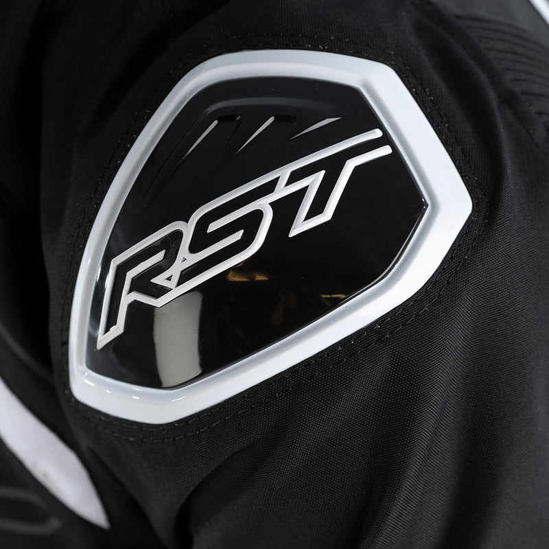 RST S-1 Jacket Textile Black/White Size XL - Extra