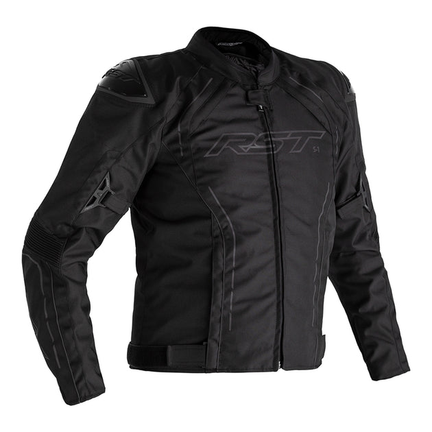 RST S-1 Jacket Textile Black Size 3XL - Extra