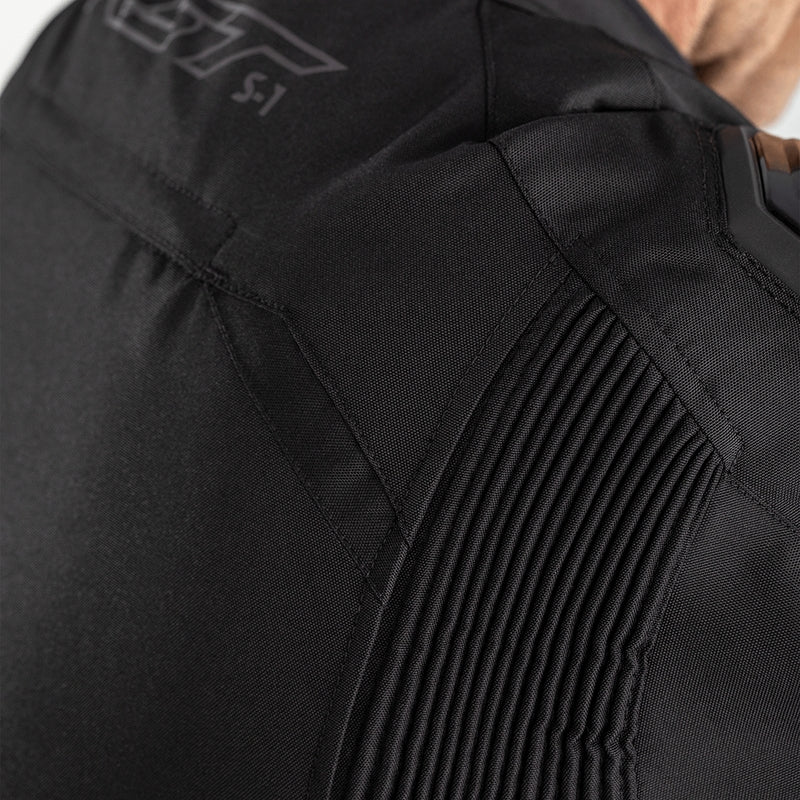 RST S-1 Jacket Textile Black Size 3XL - Extra
