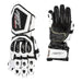 RST TracTech Evo 4 Leather Gloves - White/Black Size XS - Extra