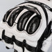RST TracTech Evo 4 Leather Gloves - White/Black Size XS - Extra