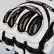 RST TracTech Evo 4 Leather Gloves - White/Black Size XS - Extra