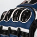 RST TracTech Evo 4 Leather Gloves - Blue/White/Black Size S - Extra