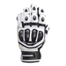 RST TracTech Evo 4 Short Leather Gloves White/Black Size XS - Main