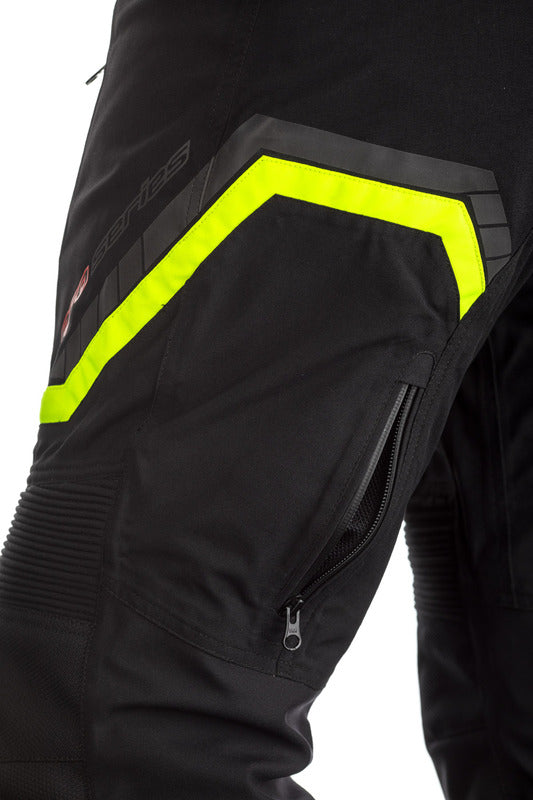 RST Pathfinder Jacket Textile - Black/Neon Yellow Size L - Extra