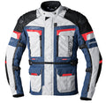 RST Pro Series Adventure-X Jacket Textile - Silver/Blue/Red - Main