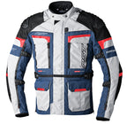 RST Pro Series Adventure-X Jacket Textile - Silver/Blue/Red - Main